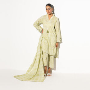 3 Pcs Lawn – Unstitched Salina by Regalia Textile