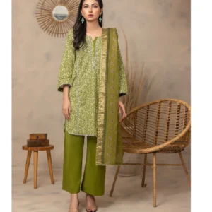 3 Pcs Lawn - Unstitched Salina by Regalia Textile