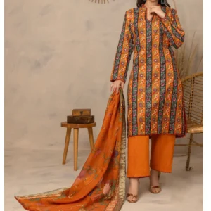 3 Pcs Lawn - Unstitched Salina by Regalia Textile