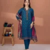 3 Pcs Lawn - Unstitched Salina by Regalia Textile