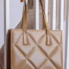 LUXE SHOULDER BAG - BEIGE