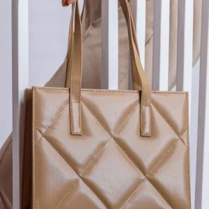LUXE SHOULDER BAG - BEIGE