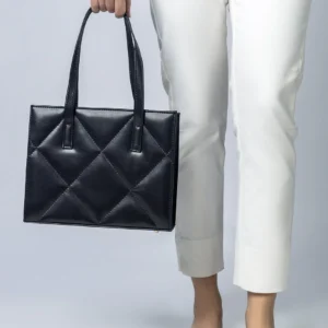 LUXE SHOULDER BAG - BLACK