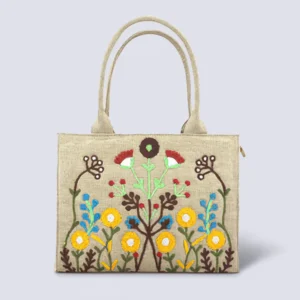 PREMIUM JUTE TOTE BAG - BIEGE