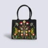 PREMIUM JUTE TOTE BAG - BLACK