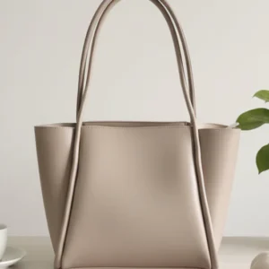 PYRAMID TOTE BEIGE