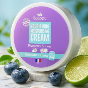 SOAPEX NOURISHING MOSTURIZING CREAM - BLUEBERRY & LIME